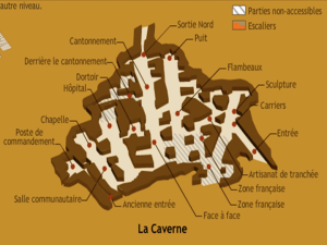 Plan de la Caverne du Dragon
